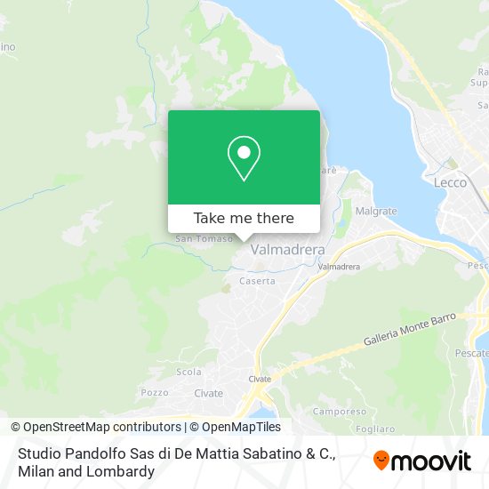 Studio Pandolfo Sas di De Mattia Sabatino & C. map