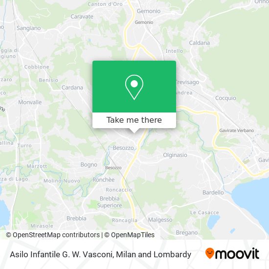 Asilo Infantile G. W. Vasconi map