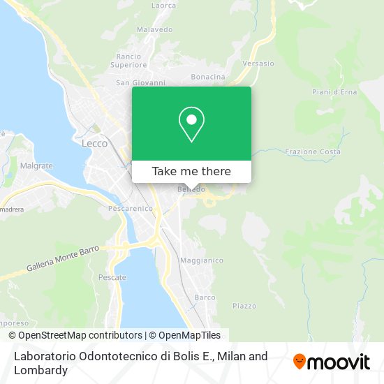 Laboratorio Odontotecnico di Bolis E. map