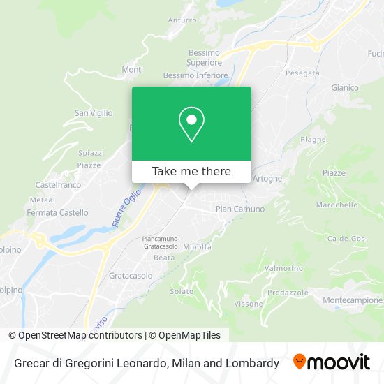 Grecar di Gregorini Leonardo map