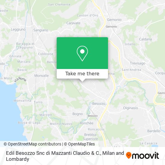 Edil Besozzo Snc di Mazzanti Claudio & C. map