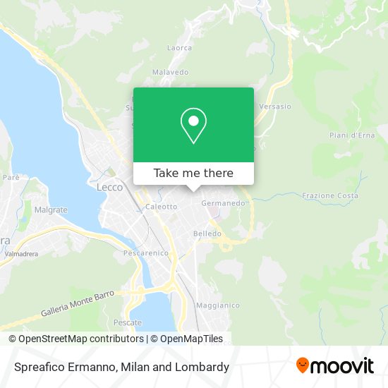 Spreafico Ermanno map