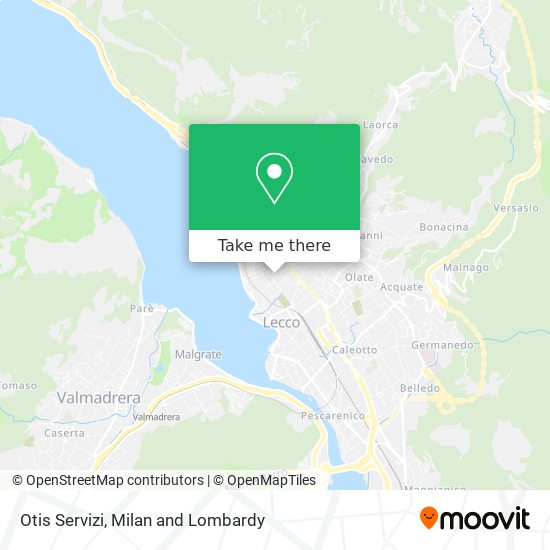 Otis Servizi map