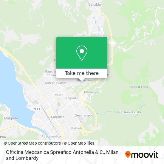 Officina Meccanica Spreafico Antonella & C. map