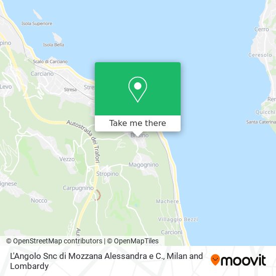 L'Angolo Snc di Mozzana Alessandra e C. map