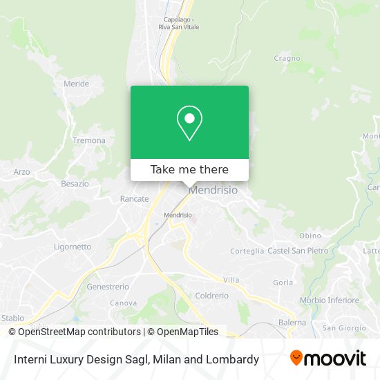 Interni Luxury Design Sagl map