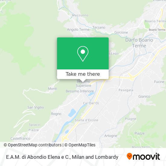 E.A.M. di Abondio Elena e C. map