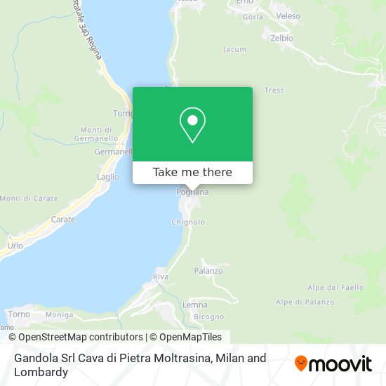 Gandola Srl Cava di Pietra Moltrasina map