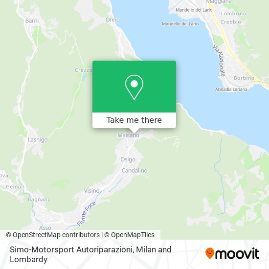 Simo-Motorsport Autoriparazioni map