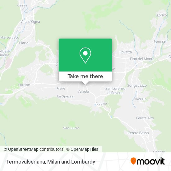 Termovalseriana map