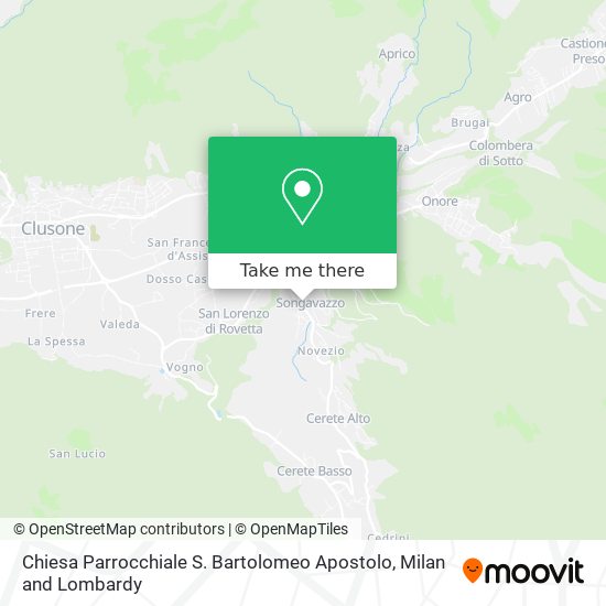 Chiesa Parrocchiale S. Bartolomeo Apostolo map
