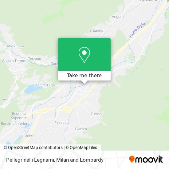 Pellegrinelli Legnami map