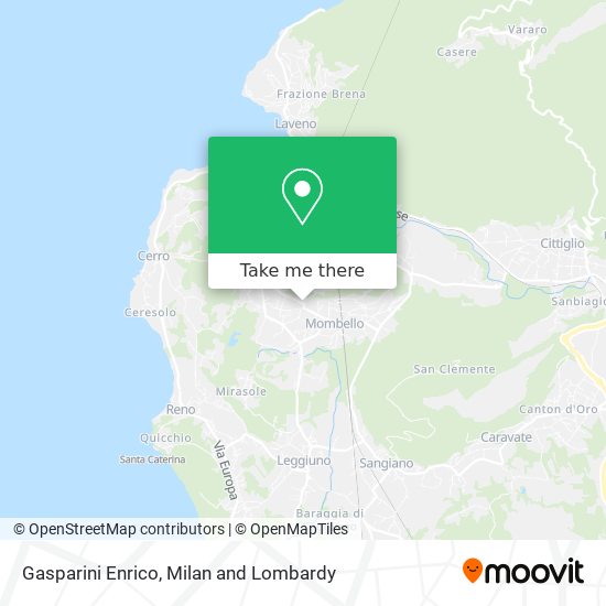 Gasparini Enrico map