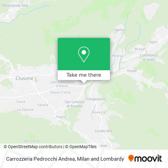 Carrozzeria Pedrocchi Andrea map