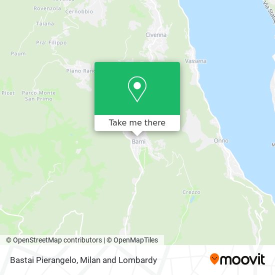 Bastai Pierangelo map