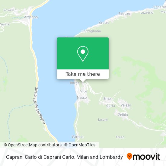 Caprani Carlo di Caprani Carlo map