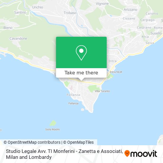 Studio Legale Avv. TI Monferini - Zanetta e Associati map