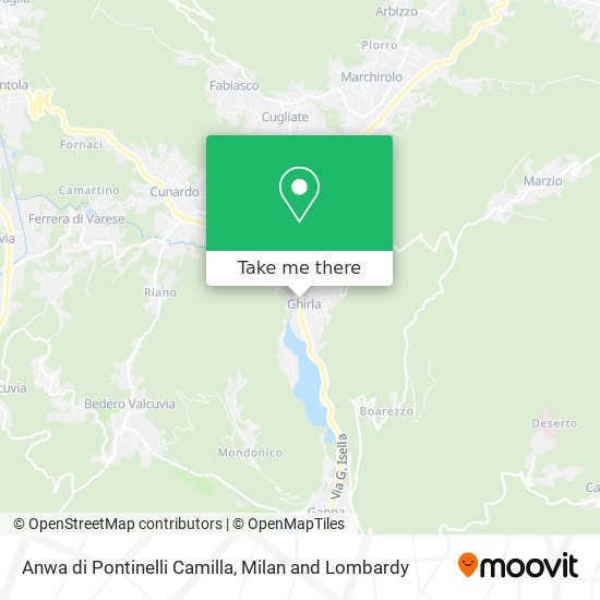 Anwa di Pontinelli Camilla map