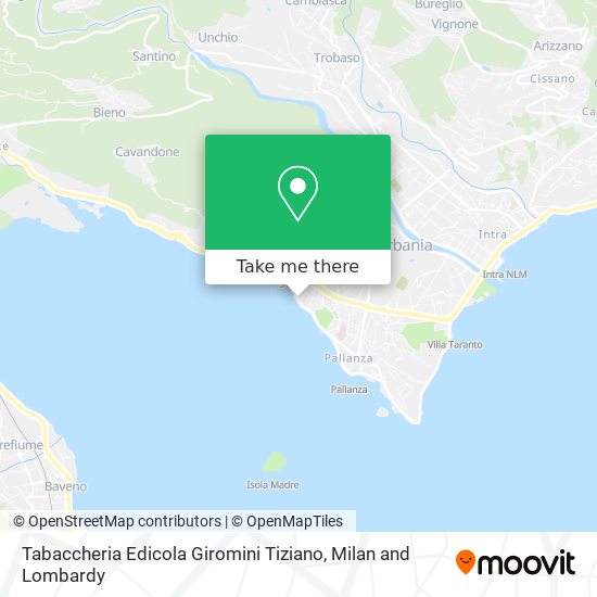 Tabaccheria Edicola Giromini Tiziano map