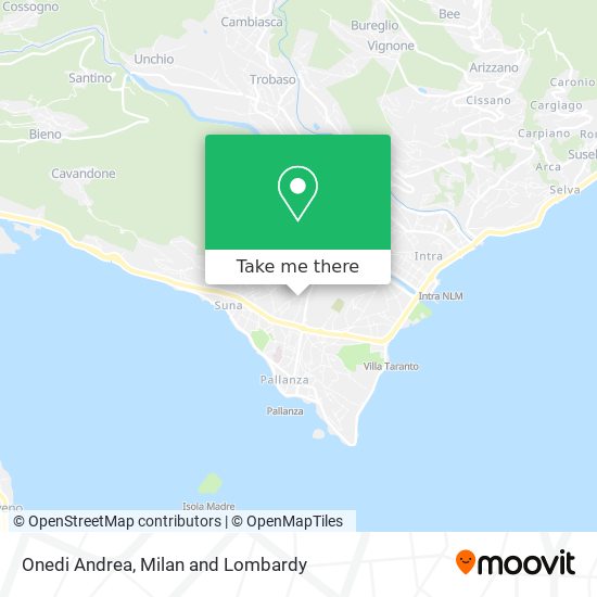 Onedi Andrea map