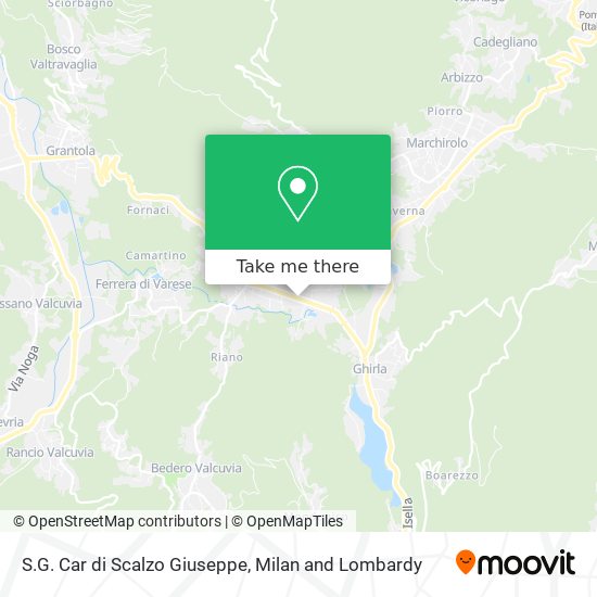 S.G. Car di Scalzo Giuseppe map