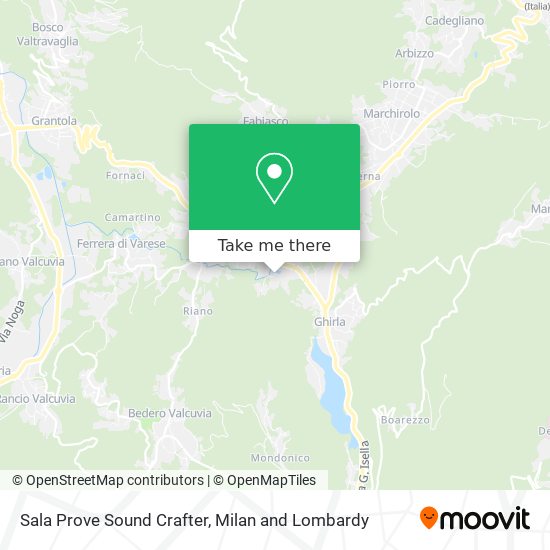 Sala Prove Sound Crafter map
