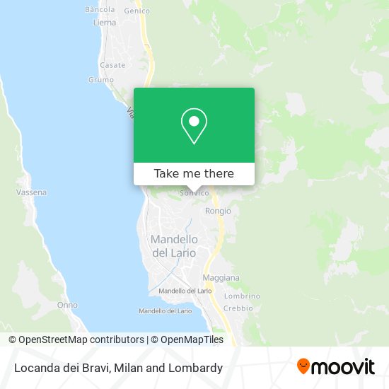 Locanda dei Bravi map