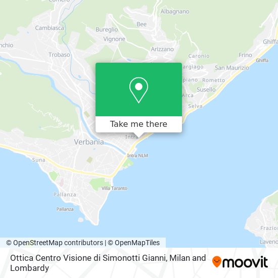 Ottica Centro Visione di Simonotti Gianni map