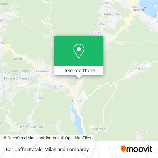 Bar Caffè Statale map