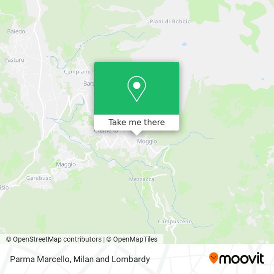 Parma Marcello map