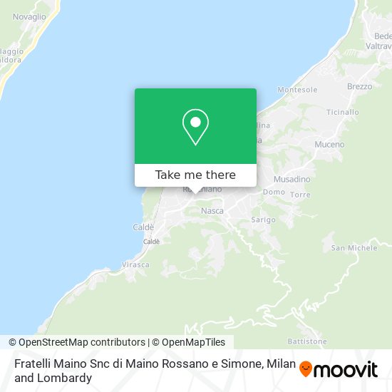 Fratelli Maino Snc di Maino Rossano e Simone map