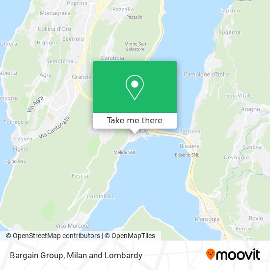 Bargain Group map