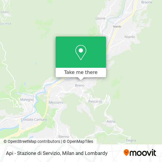 Api - Stazione di Servizio map