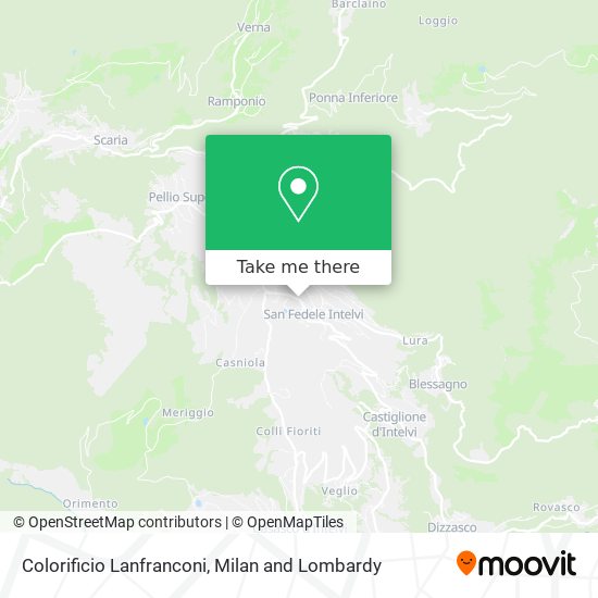 Colorificio Lanfranconi map