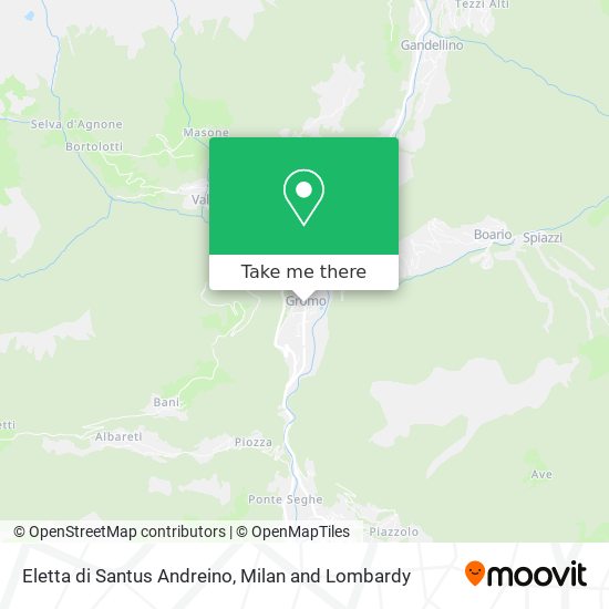 Eletta di Santus Andreino map