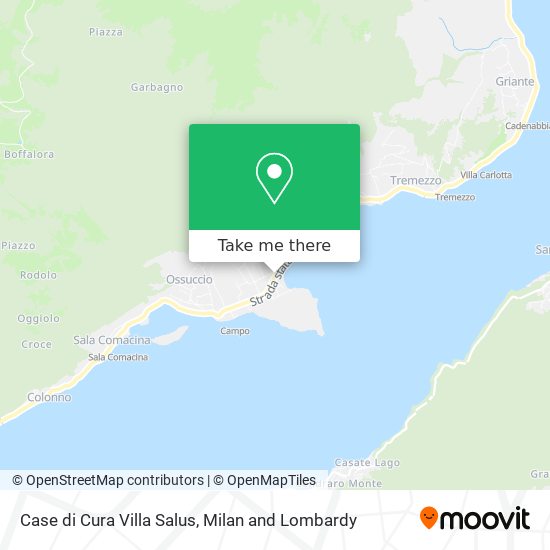 Case di Cura Villa Salus map