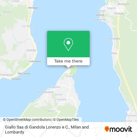 Giallo Sas di Gandola Lorenzo e C. map