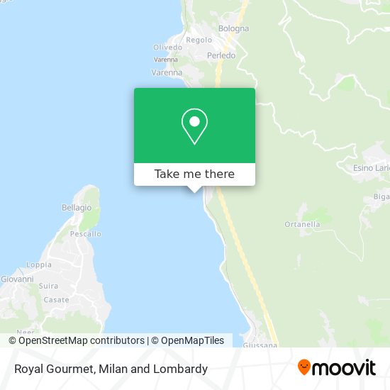 Royal Gourmet map