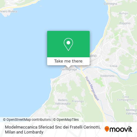 Modelmeccanica Sfericad Snc dei Fratelli Cerinotti map