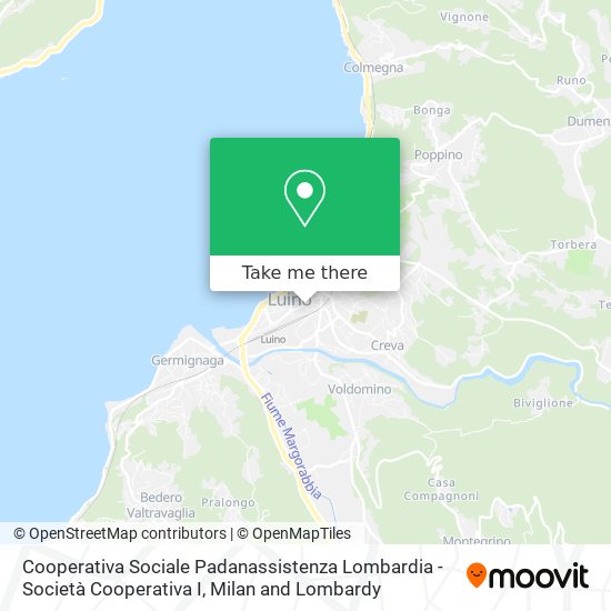 Cooperativa Sociale Padanassistenza Lombardia - Società Cooperativa I map