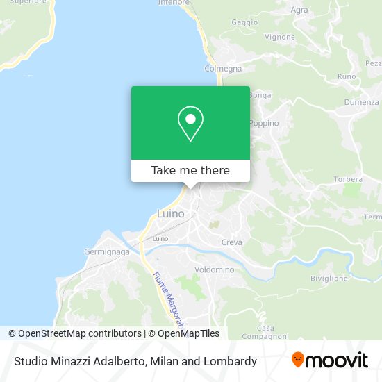 Studio Minazzi Adalberto map