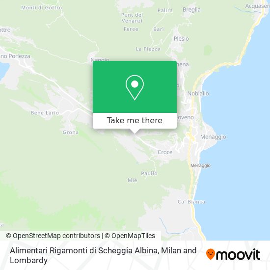 Alimentari Rigamonti di Scheggia Albina map