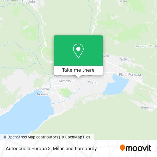 Autoscuola Europa 3 map