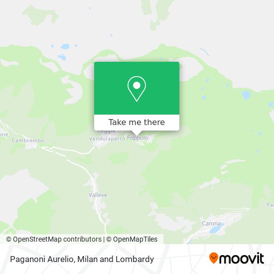 Paganoni Aurelio map