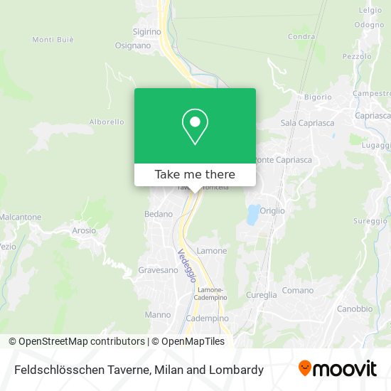 Feldschlösschen Taverne map