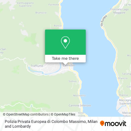 Polizia Privata Europea di Colombo Massimo map