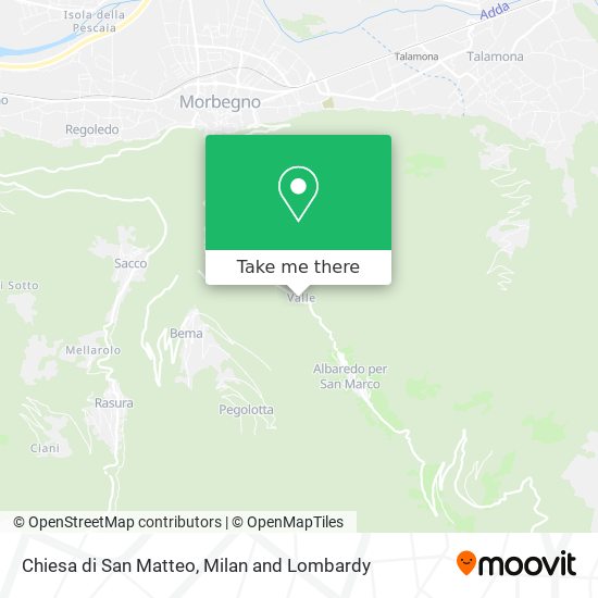 Chiesa di San Matteo map