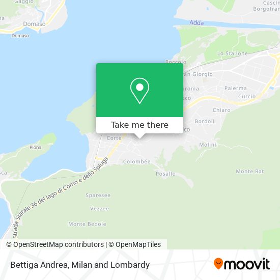Bettiga Andrea map