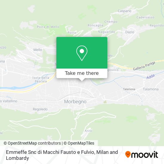 Emmeffe Snc di Macchi Fausto e Fulvio map