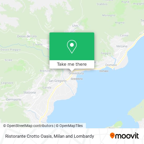 Ristorante Crotto Oasis map